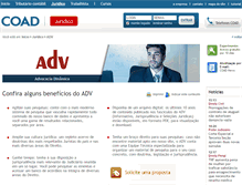 Tablet Screenshot of advocaciadinamica.com